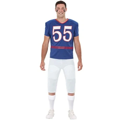 Afbeelding van FUNIDELIA American Football kostuum voor mannen Maat: M Blauw