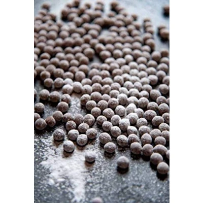 Afbeelding van Zwarte Tapioca parels, glutenvrij, 500 g, melktheekralen, boba, bubbeltheekralen, tapiocaparels, tapiocazaden, vetvrije melkthee, koffie, desserts, Bubble Tea,
