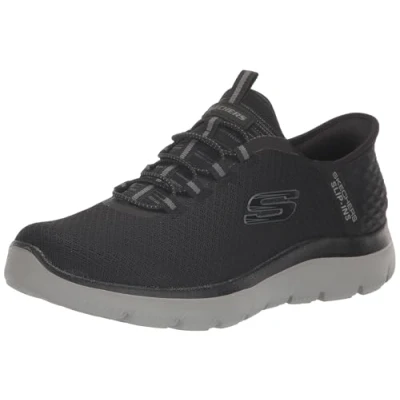 Image de Skechers Baskets montantes Summits pour homme, charbon, 43 EU