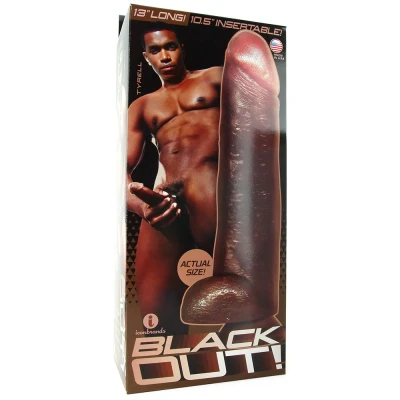 Afbeelding van Zwarte Ultra Realistische Dildo met Zuignap