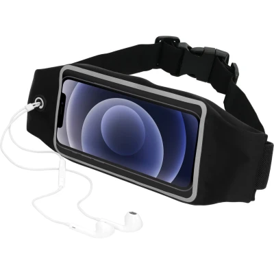 Afbeelding van Mobiparts Comfort Fit Sport Belt Apple iPhone 12 Mini Black