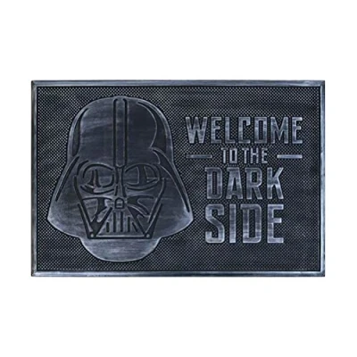 Afbeelding van Star Wars Welcome To The Dark Side Rubberen Deurmat Zwart/Zilver Officiële Merchandise