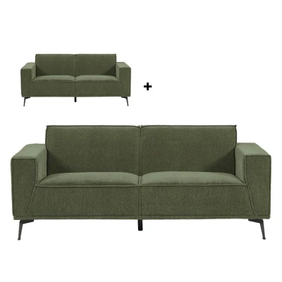 Afbeelding van Leeds 3 + 2 5 seater City 355 Bottle Green
