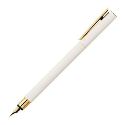 Afbeelding van Faber Castell 141441 Neo Slim vulpen, breedte F, marshmallow goud
