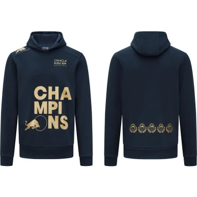 Afbeelding van Red Bull Racing Oracle Constructors World Champion Hoodie maat L Max Verstappen Trui Wereldkampioen Formule 1