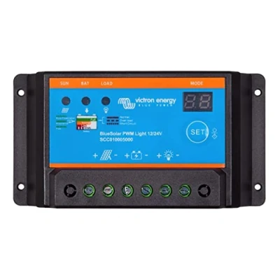 Afbeelding van Victron BlueSolar PWM Light Charge Controller 12/24V 10A