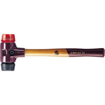 Afbeelding van Halder SIMPLEX 3026.030 Kunststof hamer Ergonomische handgreep, Hard, Middelhard 345 g 295 mm 1 stuk(s)