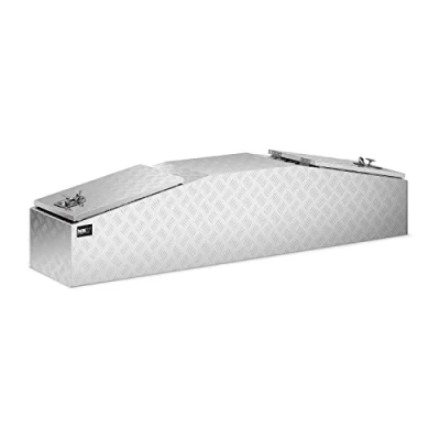 Afbeelding van MSW Aluminium gereedschapskist traanplaat 177 x 40 cm 280 L afsluitbaar