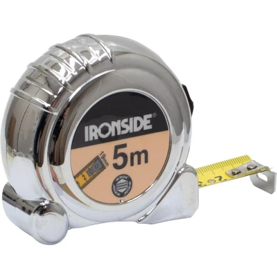 Afbeelding van Ironside Rolbandmaat chroom economy 5 meter x 19mm