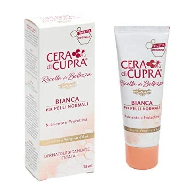 Afbeelding van Cera di Cupra NL Recipe Bianca Cream met bijenwas voor normale huid (tube) 75 ml