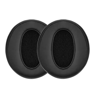 Afbeelding van kwmobile 2x oorkussens geschikt voor Sennheiser HD450BT / HD350BT Earpads koptelefoon in zwart