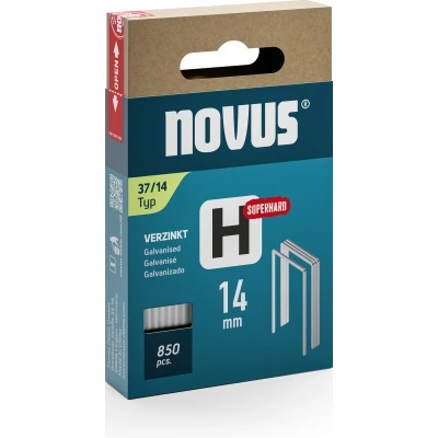 Afbeelding van Novus Niet met fijne draad H 37/14mm Superhard (850 stuks)