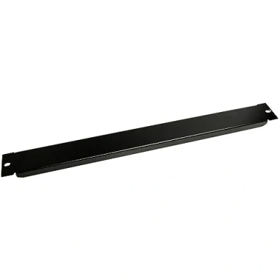 Afbeelding van StarTech.com 1U afdekpaneel metalen rackmontage voor 48,3 cm serverbehuizing of kast staal zwart (BLANKB1)