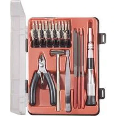 Afbeelding van Donau Elektronik 821231 Gereedschapsset Professioneel Incl. koffer 25 delig