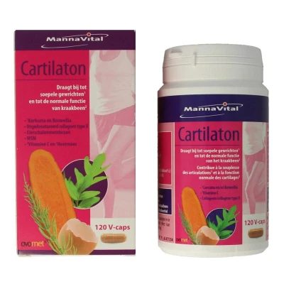 Afbeelding van MannaVital Cartilaton Capsules 120VCP