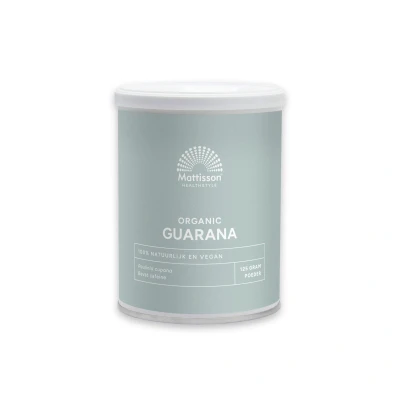 Afbeelding van Mattisson Biologische Guarana poeder 125 g