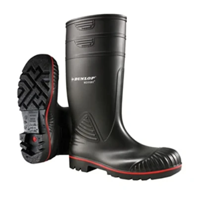 Afbeelding van Dunlop Acifort laars Heavy Duty S5, maat 40, Dunlop, Zwart Geschikt voor Veehouderij