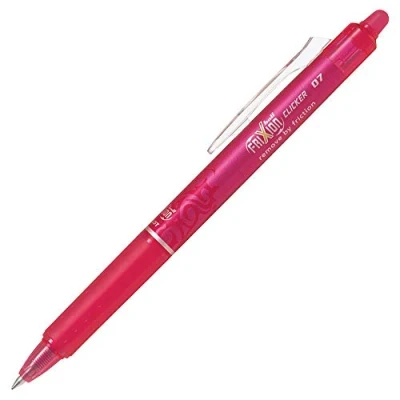 Afbeelding van Rollerpen PILOT Frixion Clicker roze 0.35mm