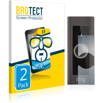 Afbeelding van BROTECT Screenprotector voor Ring Video Doorbell Pro Folie Beschermfolie transparant (2 Stuks)