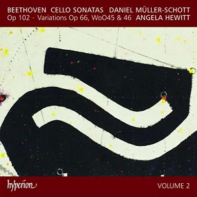 Afbeelding van Daniel Müller Schott &amp; Angela Hewitt Beethoven: Cello Sonatas Volume 2 (CD)