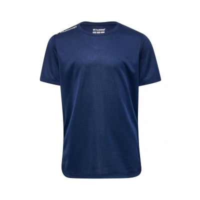 Afbeelding van Hummel RUN Sport Tshirt voor kinderen, Maat: 128, Black iris