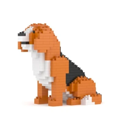 Afbeelding van JEKCA BUILDING BLOCKS 380 stuks BEAGLE MINI 01S ST19DM01