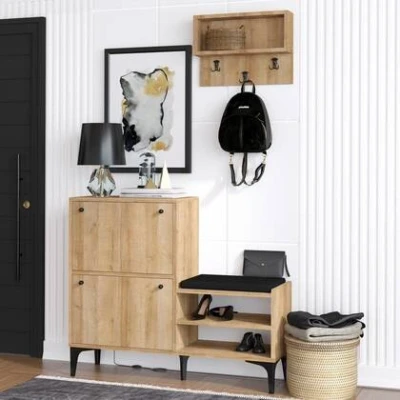 Afbeelding van Vestiaire Emerald 18mm Melamine 110x92x35 cm