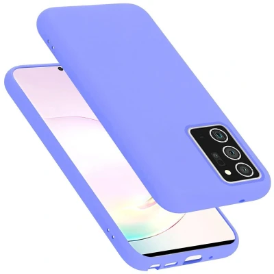 Afbeelding van Cadorabo Hoesje geschikt voor Samsung Galaxy NOTE 20 PLUS in LIQUID LICHT PAARS Beschermhoes gemaakt van flexibel TPU silicone Case Cover