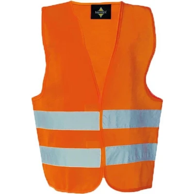 Afbeelding van KX200 Korntex Veiligheidshesje kind EN 1150 Maat XXS (3 4 jaar) Unisex Oranje