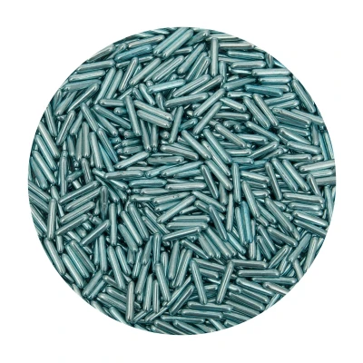 Afbeelding van BrandNewCake Sugar Rods Metallic Blauw 80gr.