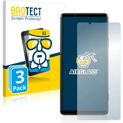 Afbeelding van BROTECT Screenprotector voor Sony Xperia Pro I Folie Beschermfolie Beschermglas transparant (3 Stuks)