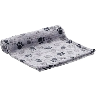Afbeelding van Flamingo Pablo Deken Honden;katten Fleece Grijs Poot 70x100cm 1st 131446