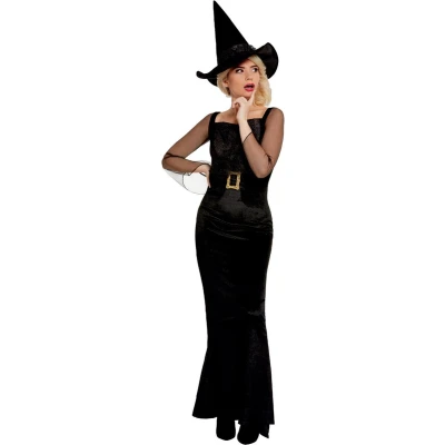 Afbeelding van Smiffys Glam Witch Kostuum S Zwart