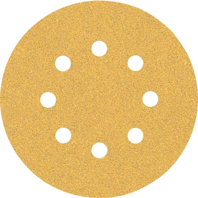 Afbeelding van Bosch Schuurschijf 8 gats wood and paint diameter 125mm K60 blister van 5 schijven
