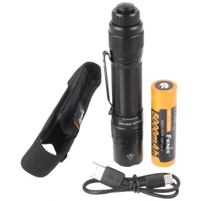 Afbeelding van Fenix PD36 TAC LED zaklamp Tactische met draaischakelaar één hand Max 3000 lumen Inclusief ARB L21 5000U Li Ion batterij