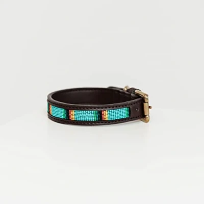 Afbeelding van Kentucky Halsband Handgemaakte Parels Lichtblauw 72cm Agradi.be