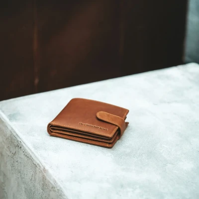 Afbeelding van The Chesterfield Brand Leren Portemonnee Cognac Yamba