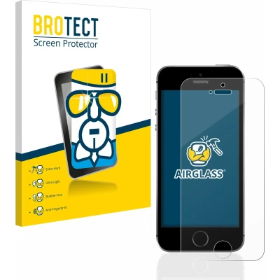 Afbeelding van BROTECT Screenprotector voor Apple iPhone SE 2016 Folie Beschermfolie Beschermglas transparant