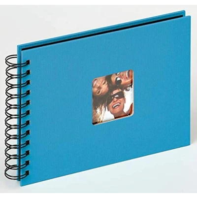 Afbeelding van Walther Design SA 109 U Fun Wire O Fotoalbum 23 x 17 cm Ocean Blue 40 pagina&#039;s