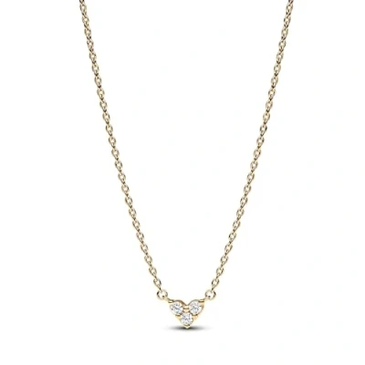 Afbeelding van Pandora Timeless Goudkleurige Ketting 363014C01 45 Met 14 Karaat Gouden Plating