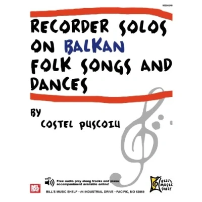 Afbeelding van Recorder Solos On Balkan Folk Songs and Dances
