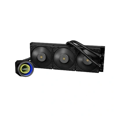 Afbeelding van Lian Li Galahad II Trinity Performance Vloeistof koelsysteem processor afmeting radiator: 360 mm voor Intel LGA 115x, 1700 AMD AM5, AM4 3 x 120 fans zwart