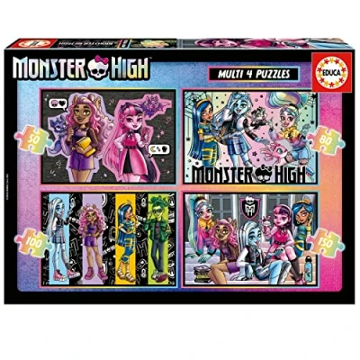 Afbeelding van Puzzel Educa Monster High Multipuzzle