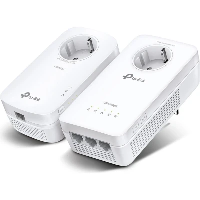 Afbeelding van TP LINK TL WPA1300P KIT 1300 Mbit/s Ethernet LAN Wifi Wit 3 stuk(s)