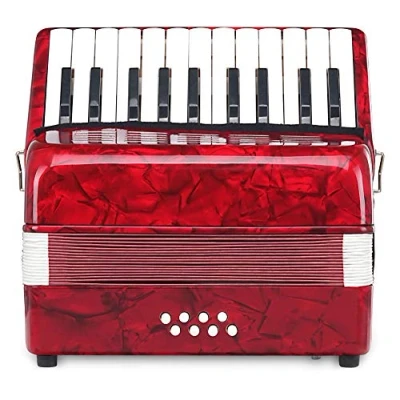 Image de Classic Cantabile 00031496 Secono Accordéon pour Enfant 8 basses Rouge