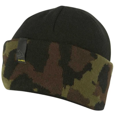 Afbeelding van Avid Black And Camo Beanie Vismuts