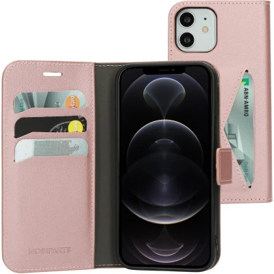 Afbeelding van Mobiparts Classic Wallet Case Apple iPhone 12/12 Pro Pink
