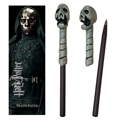 Afbeelding van Warner Bros Harry Potter Death Eater Pen en Bookmark