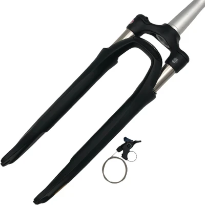 Afbeelding van Voorvork 28&quot; Suntour SF14 NCX Disc 1.5 &gt;1 1/8&quot; PM met remote lockout mat zwart