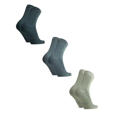 Afbeelding van DANISH ENDURANCE Klassieke Bamboe Viscose Heren &amp; Dames Sokken 3 paar Superzacht Meerkleurig Maat 48 51